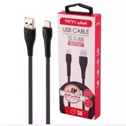 کابل شارژ USB به تایپ C تسکو TCC205