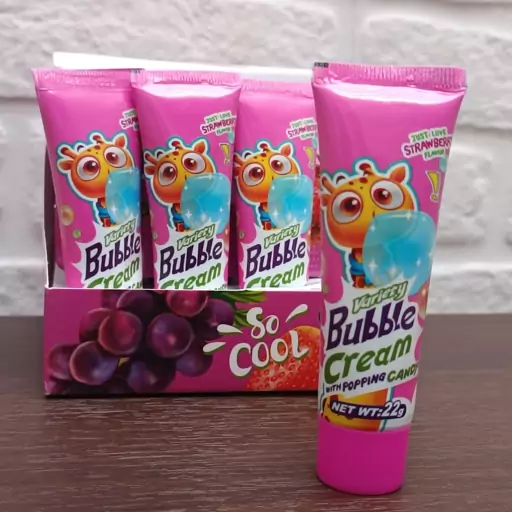 آدامس تیوپی bubble cream 