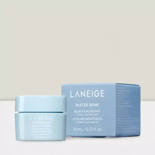 کرم آبرسان لانیژ  محصول کره جنوبی حجم 10 میل Laneige water bank blue hyaluronic moisture cream (10ml)