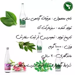 عرقیات گیاهی