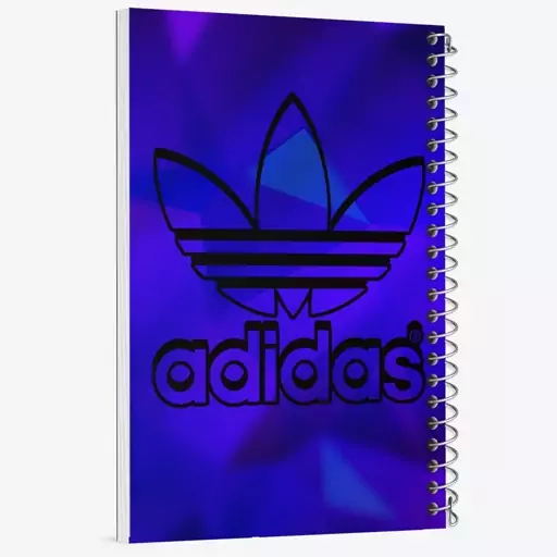 دفتر مشق 100 برگ خندالو طرح آدیداس (Adidas) کد 36942