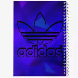 دفتر مشق 100 برگ خندالو طرح آدیداس (Adidas) کد 36942