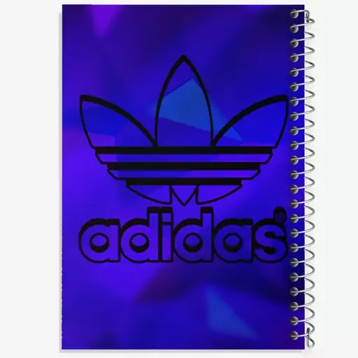 دفتر مشق 100 برگ خندالو طرح آدیداس (Adidas) کد 36942