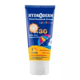 کرم ضد آفتاب بی رنگ هیدرودرم با SPF30 مناسب کودک 