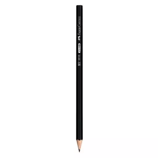 مداد مشکی HB فابر کاستل، بسته 12 عددی، مدل 1111 (Faber Castell)، اصلی (اورجینال)