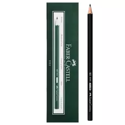 مداد مشکی HB فابر کاستل، بسته 12 عددی، مدل 1111 (Faber Castell)، اصلی (اورجینال)