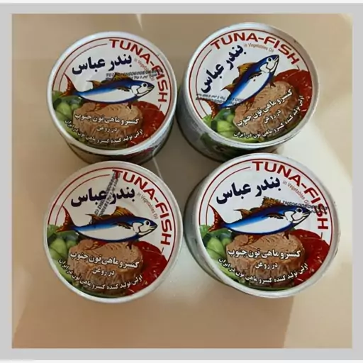 کنسرو ماهی تون  جنوب در روغن 180 گرمی درب آسان بازشو