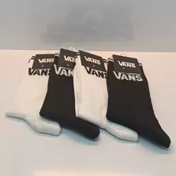 جوراب ساق بلند مدل vans با کیفیت عالی مطابق عکس 