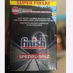 نمک ماشین ظرفشویی فینیش مدل FN17 وزن 1700 گرم Finish