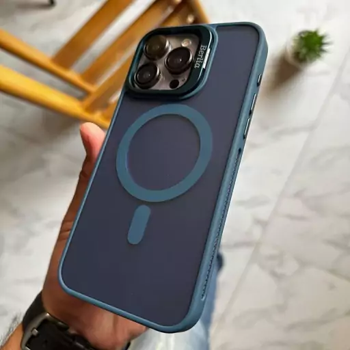 قاب گوشی آیفون15پرو مگ سیفCase pro همراه محافظ لنز رینگی iphone15pro