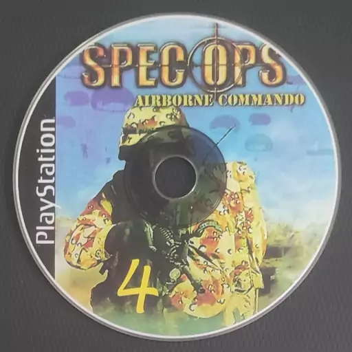 بازی پلی استیشن 1 SPEC OPS AIRBORNE COMMANDO 4