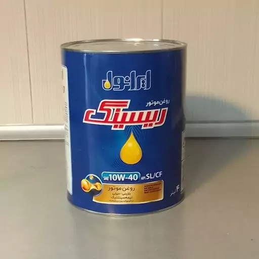 روغن موتور ایرانول ریسینگ4لیتری 10w40 SLنیمه سنتتیک ظرف پلاستیکی