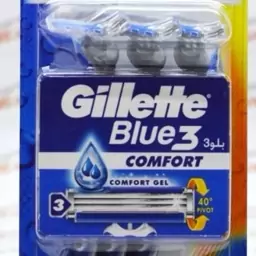 خود تراش ژیلت 3Gillette عددی مدل BIUe3 COMFORT