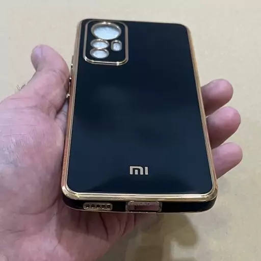 قاب یا گارد یا کاور شیائومی mi 12 lite - می 12 لایت - می12 لایت - mi12 lite  مشکی