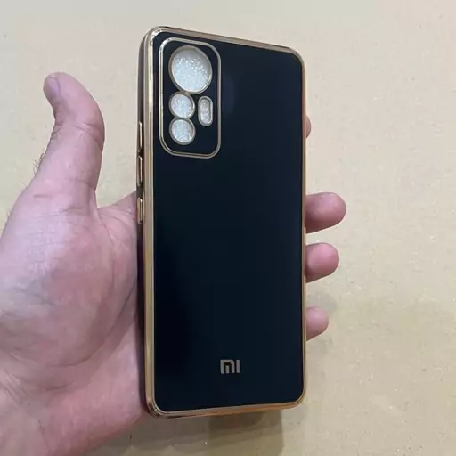 قاب یا گارد یا کاور شیائومی mi 12 lite - می 12 لایت - می12 لایت - mi12 lite  مشکی