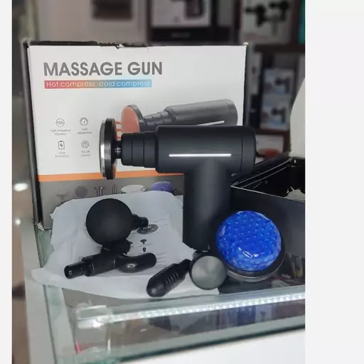 دستگاه ماساژور تفنگی گان حرارتی massage gun 