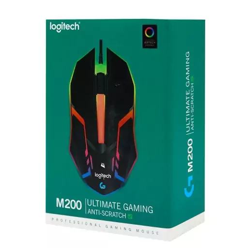 موس سیمی گیمینگ طرح Logitech M200