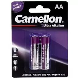 باتری قلمی کملیون Camelion Ultra Alkaline AA بسته 2 عددی