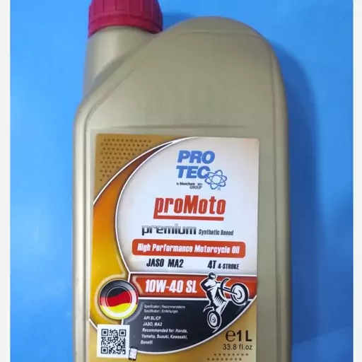 روغن موتور پروتک Protec 10W-40 SL حجم 1 لیتر