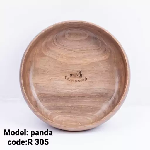 کاسه چوبی مدل panda آجیل خوری 