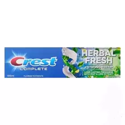 خمیر دندان کرست کامپلیت مدل HERBAL FRESH حجم 100 میل