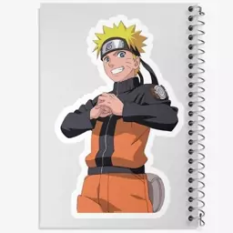 دفتر مشق 100 برگ خندالو طرح انیمه ناروتو (Naruto) کد N1874