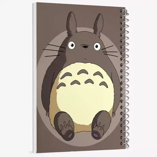 دفتر مشق 100 برگ خندالو طرح انیمه توتورو (Totoro) کد N2121