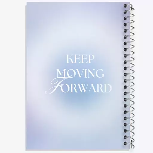 دفتر مشق 100 برگ خندالو طرح Keep Moving Forward کد N2357