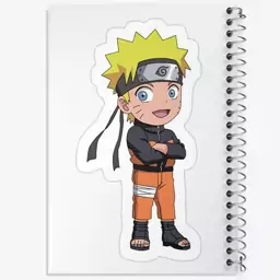 دفتر مشق 100 برگ خندالو طرح انیمه ناروتو (Naruto) کد N1873