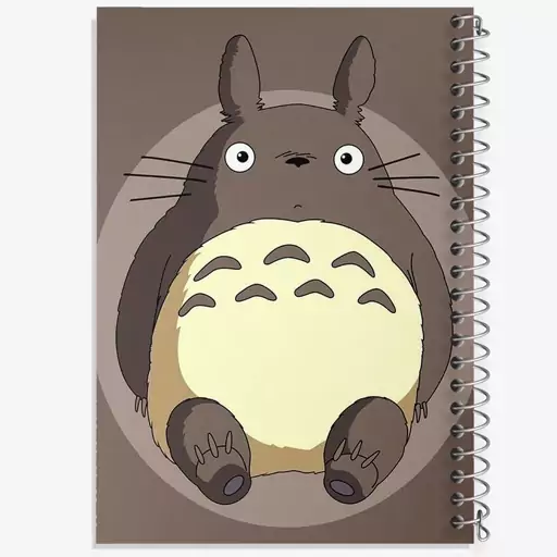 دفتر مشق 100 برگ خندالو طرح انیمه توتورو (Totoro) کد N2121