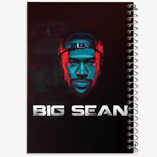 دفتر مشق 100 برگ خندالو طرح Big Sean کد F1422