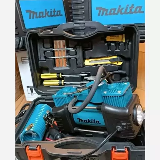 کمپرسور پمپ باد فندکی دو سیلندر ماکیتا MAKITA MK2S