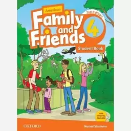 American Family and Friends 4 + Workbook + QR code (2nd Edition)