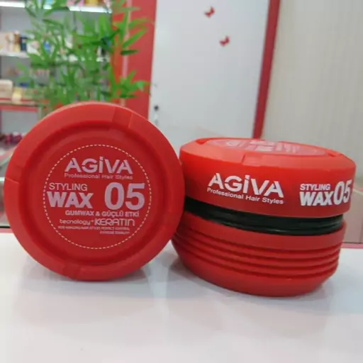 واکس موی کراتینه آگیوا AGIVA نمره 05 چسباننده و با ثبات قوی