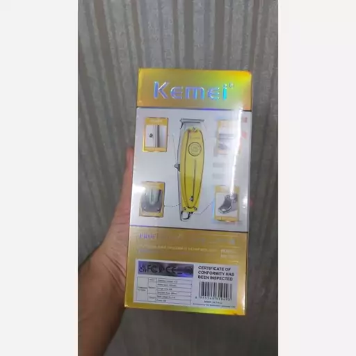 ماشین اصلاح حرفه ای موی سر و صورت کیمی مدل KEMEI KM-1949