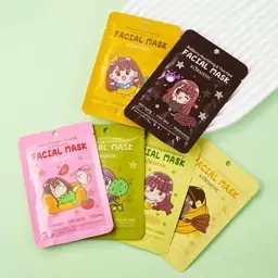 ماسک ورقه ای فانتزی برند کورمسیک KORMESIC Facial Mask 