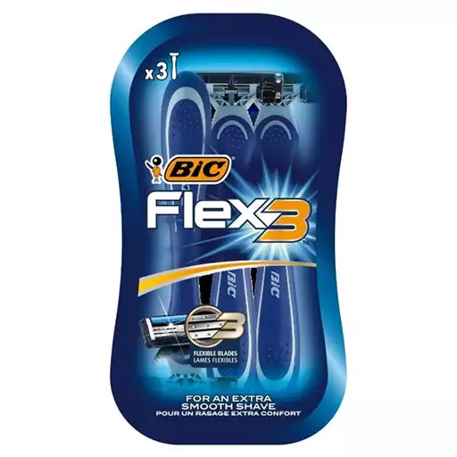 ژیلت Flex3 برند بیک