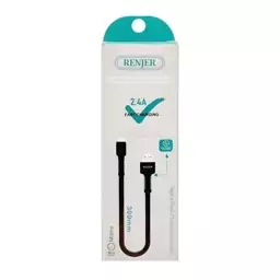 کابل پاوربانکی فست شارژ رنجر RENJER RJ-12 MicroUSB