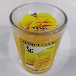 شمع لیوانی عطری (یک عدد) شمع معطر با رایحه انبه(mango)