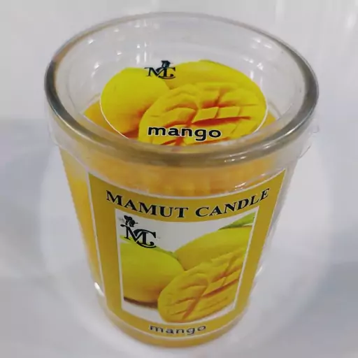 شمع لیوانی عطری (یک عدد) شمع معطر با رایحه انبه(mango)