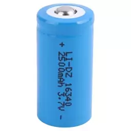 باتری قلمی قابل شارژ اسمال سان مدل 16340 ظرفیت 2500mAh