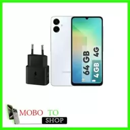 گوشی موبایل سامسونگ Galaxy A06دوسیم کارت ظرفیت 64گیگابایت و رم 4گیگابایت-به همراه شارژر 25وات