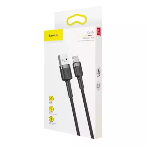 کابل تبدیل USB به USB-C باسئوس مدل CATKLF-CG1 Cafule طول 2 متر