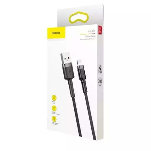 کابل تبدیل USB به لایتنینگ باسئوس مدل CALKLF-CG1 Cafule Cable طول 2 متر