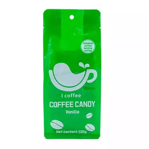 قرص قهوه وانیلی کافه کندی icoffee وزن 100 گرم