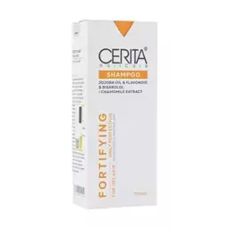 شامپو تقویت کننده و ضد ریزش موی خشک سریتا Cerita حجم 200mL