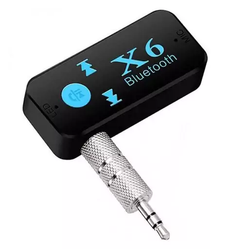 گیرنده بلوتوثی و رم خور شارژی Car Bluetooth X6 AUX