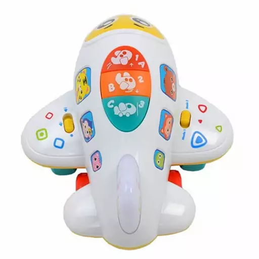 اسباب بازی هواپیمای موزیکال هولی تویز مدل 6103 Hola Toys My First Airplane