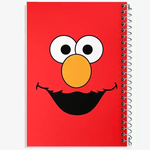 دفتر مشق 100 برگ خندالو طرح المو (Elmo) کد N5270