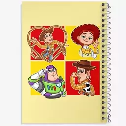 دفتر مشق 100 برگ خندالو طرح داستان اسباب بازی (Toy Story) کد N5786